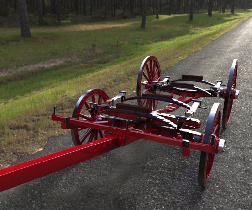 18世纪蔻驰皇家邮政邮车缩略图